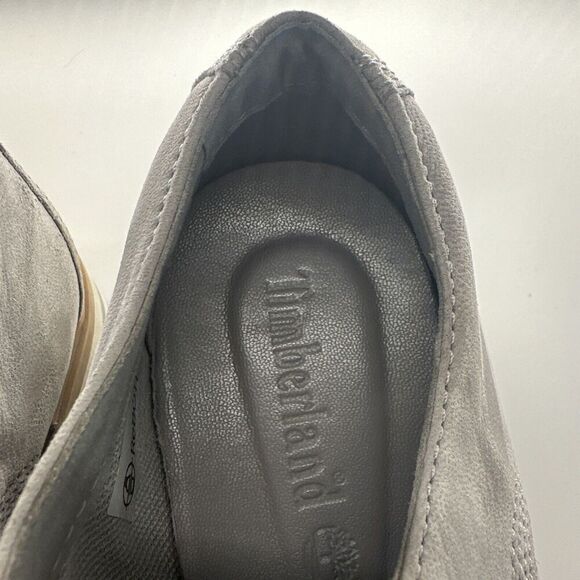 TIMBERLAND ReBOTL WOMEN'S LONDON SQUARE OXFORD GREY SIZE 10 Excellent Used - Picture 10 of 16